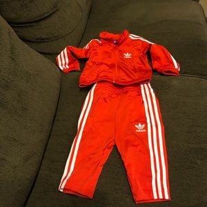 Adidas track suit